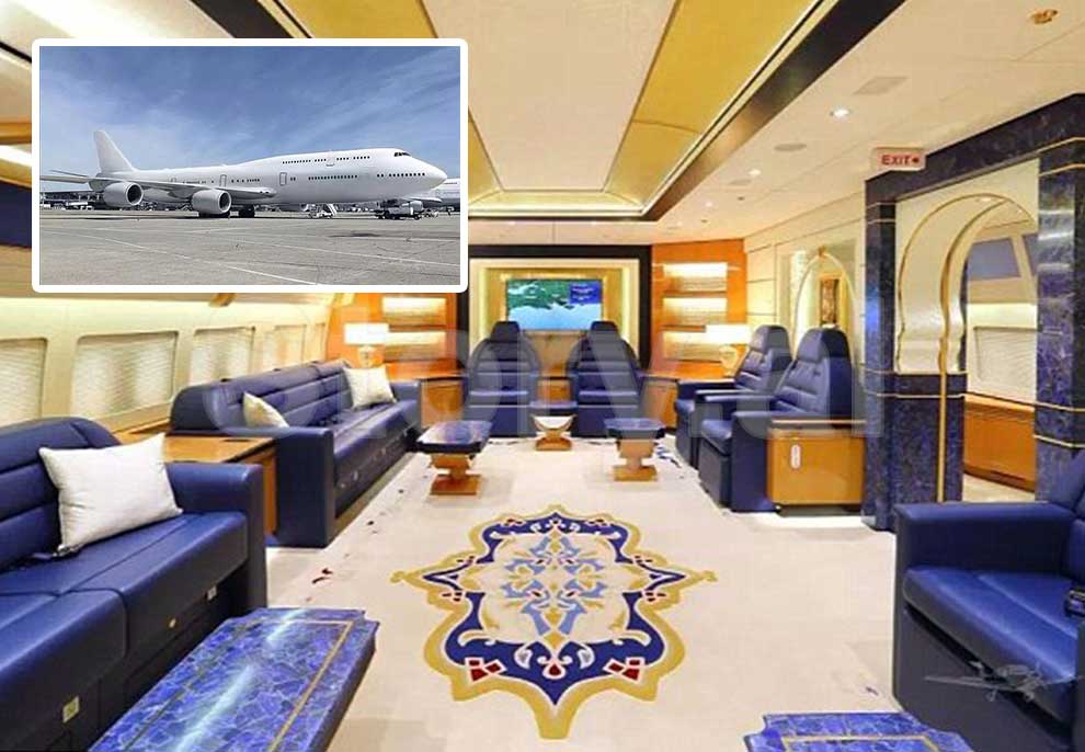 Brenda avionit luksoz të familjes mbretërore të Katarit