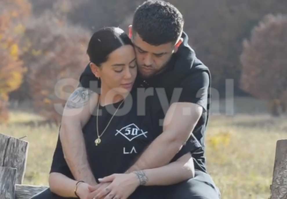 Noizy dhe Dafina Zeqiri bashkojnë trupat, prekje dhe përkëdhelje në natyrë
