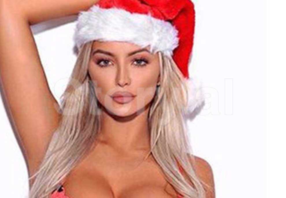 Modelja e Playboy-t provokon meshkujt për Krishtlindje