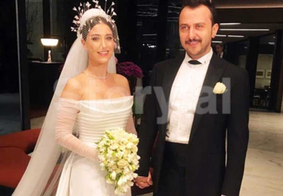 Martohet aktorja e telenovelave turke, ndjekësit i shajnë fustanin