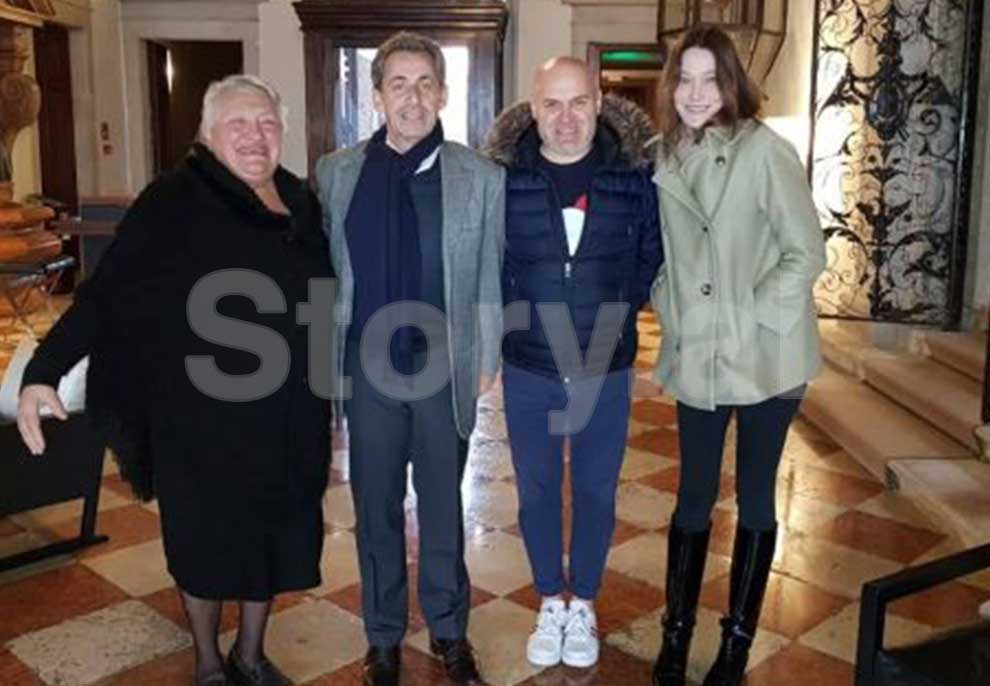 Torosi i “BBA” dhe nëna e tij takohen me ish-presidentin francez Sarkozy dhe Carla Brunin