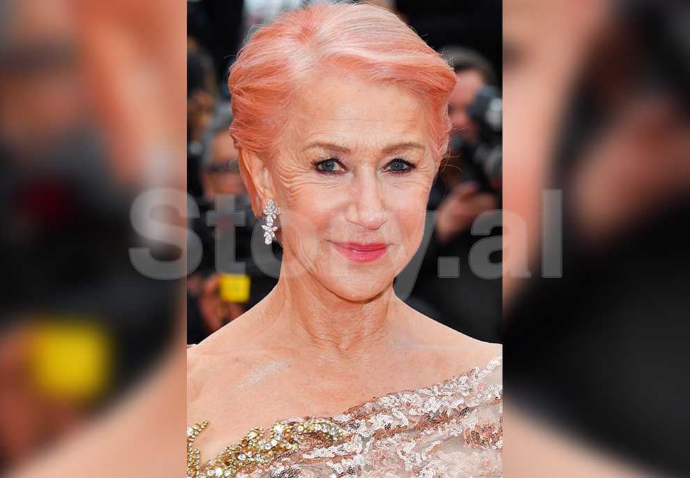 73-vjeçarja Helen Mirren sjell modën e flokëve rozë