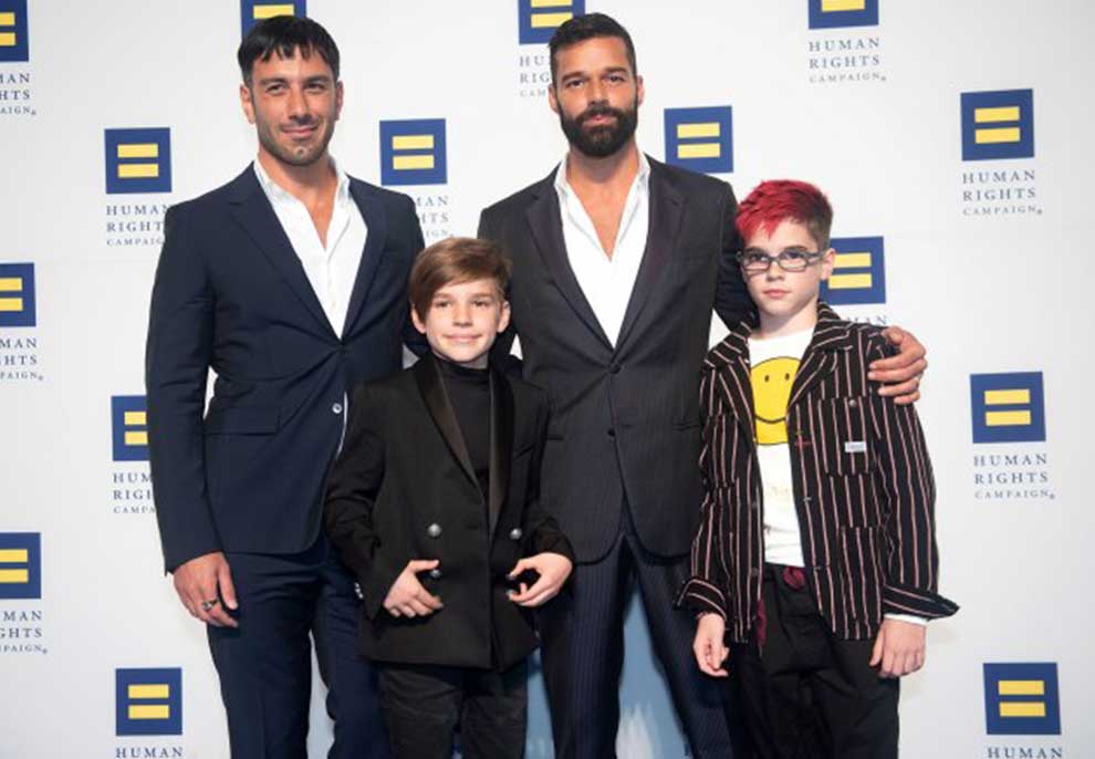 Ricky Martin dhe bashkëshorti i tij në pritje të fëmijës së katërt