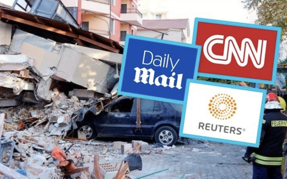 Tërmeti në Shqipëri lajm kryesor në mediat e huaja, ja çfarë shkruhet