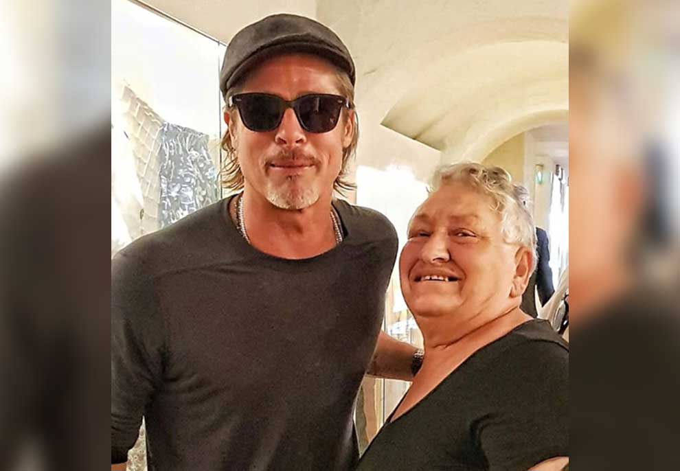 FOTO/ Kjo zonjë shqiptare la pas vajzat seksi, i biri rrëfen si “i rrëmbeu zemrën” Brad Pitt!