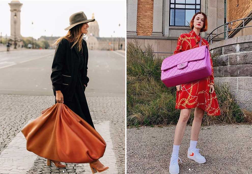 Bëhuni gati për trendin më dramatik: Çantat me dimensione të mëdha përsëri janë në modë!