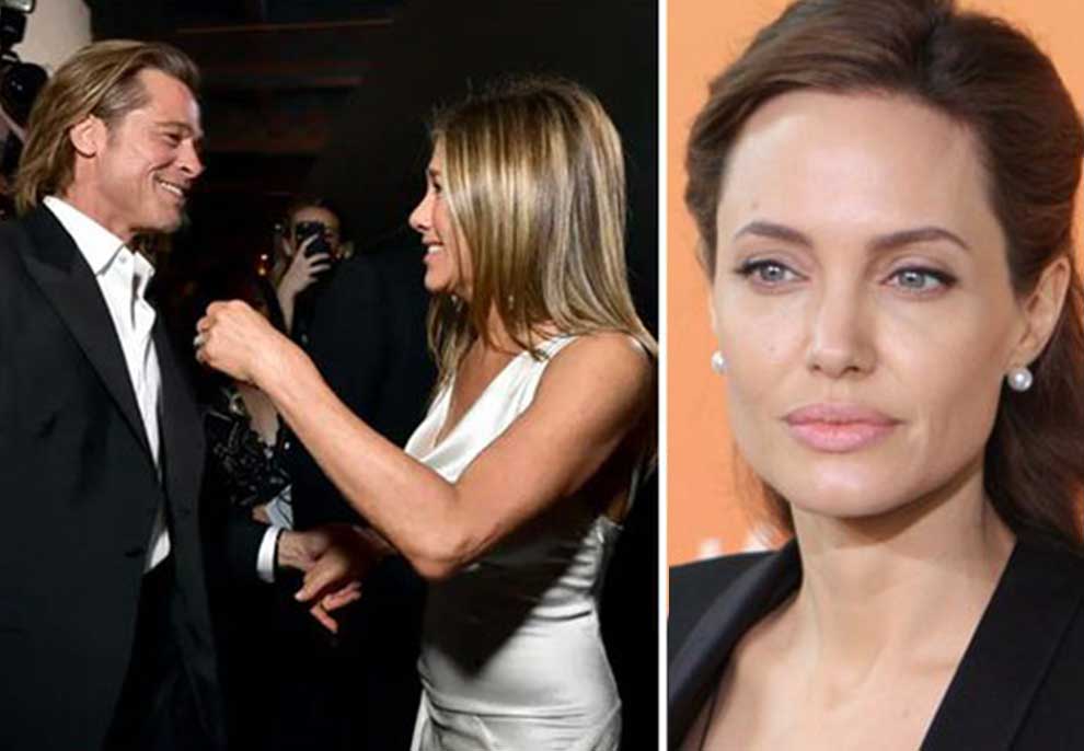 Reagimi i Jolie pas takimit të Brad me Aniston