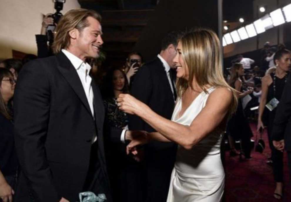 Jennifer Aniston dhe Brad Pitt ngrejnë peshë zemrat e të gjithëve, fotografohen bashkë pas shumë vitesh