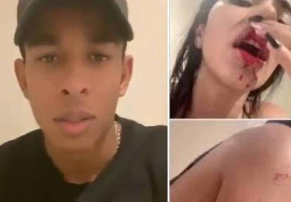 VIDEO/ Futbollisti 23 vjeçar dhunon të dashurën, publikohen pamjet e rënda