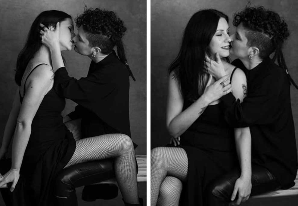 Dita e vizibilitetit të lesbikeve, Xheni Karaj poston foto provokuese duke u puthur me të dashurën