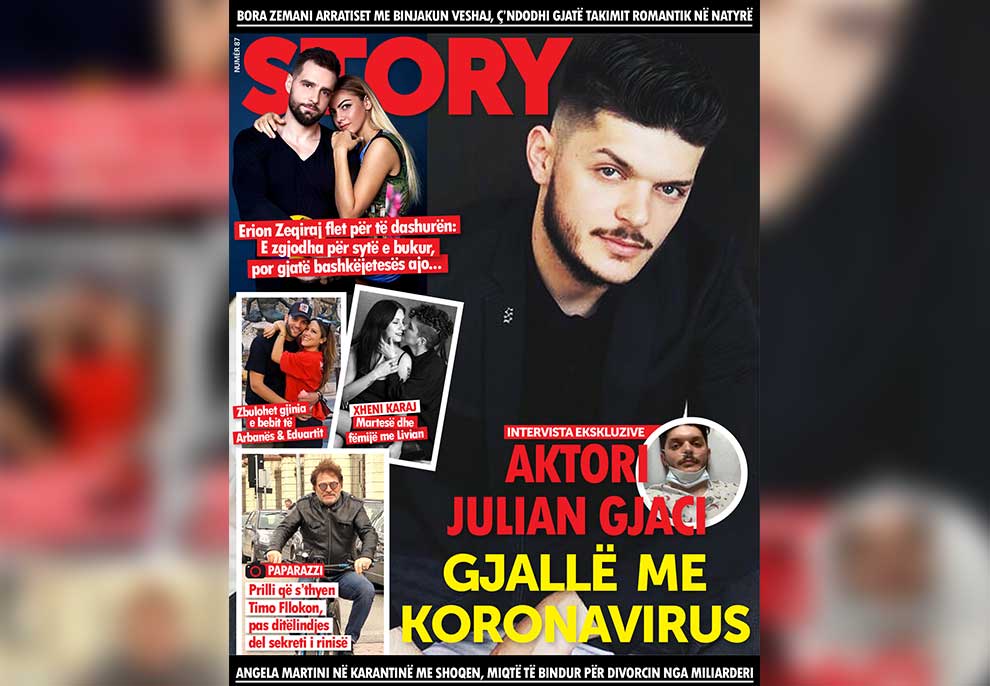 Kopertina e re e “Story” me histori shërimi nga virusi “Covid-19”, rrëfime dashurie në karantinë, martesa VIP e ndarje