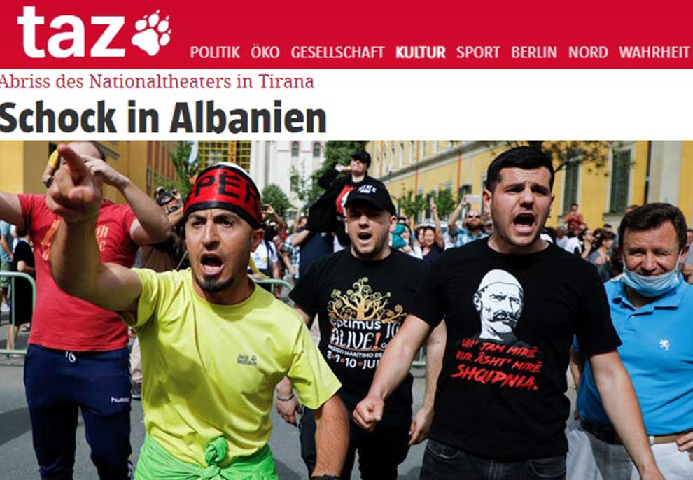 Jehonë edhe në Gjermani: Trazira në Shqipëri