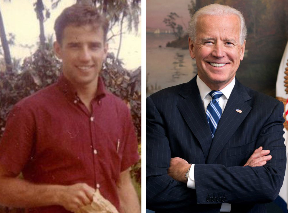 Post-zgjedhje: Njerëzit u fiksuan me fotografitë e Joe Biden në rini