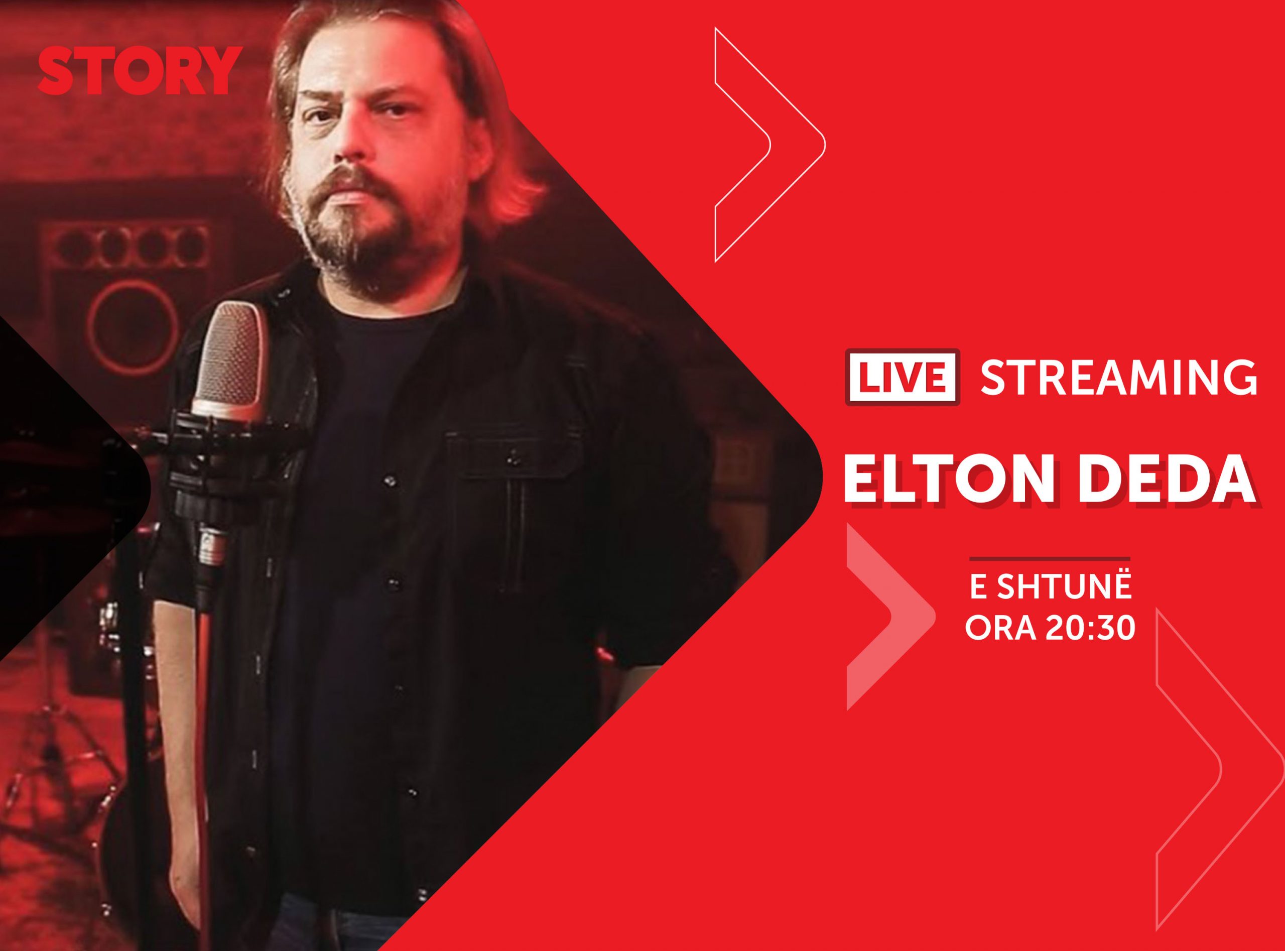 Elton Deda në një rrëfim ekskluziv live për STORY