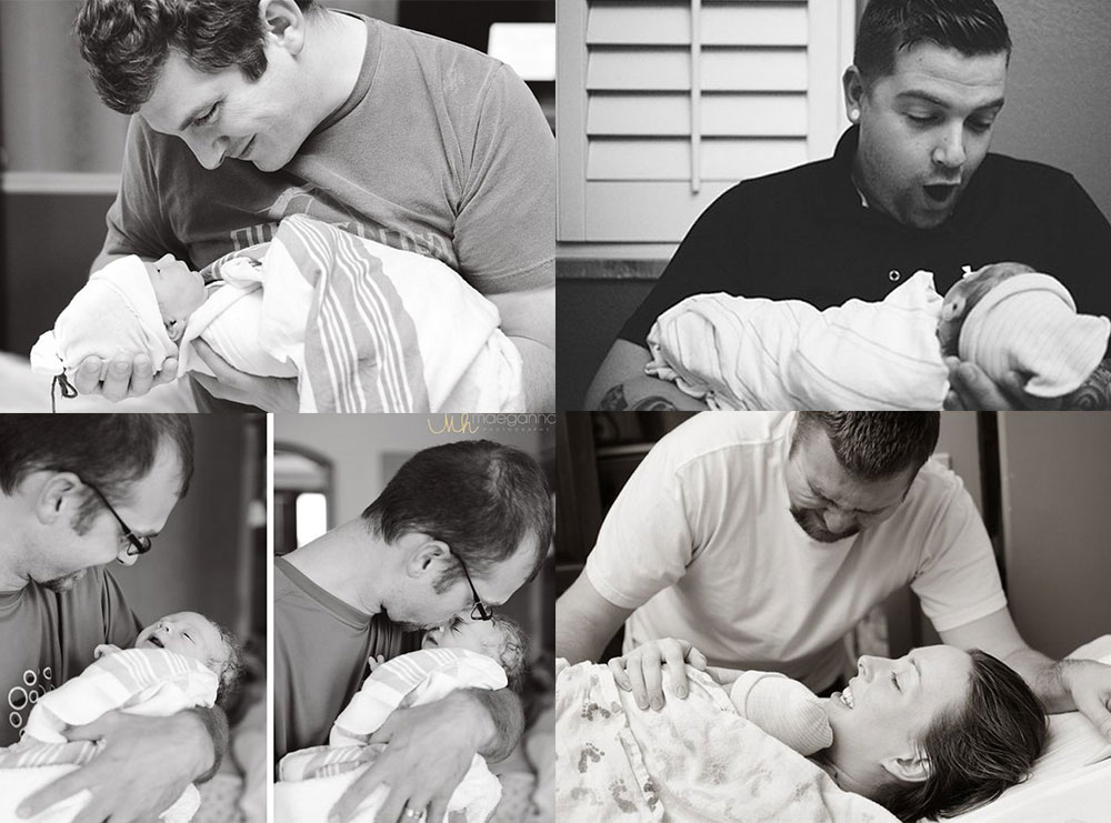 18 foto emocionuese që tregojnë momentin kur këta baballarë takuan foshnjat e tyre për herë të parë
