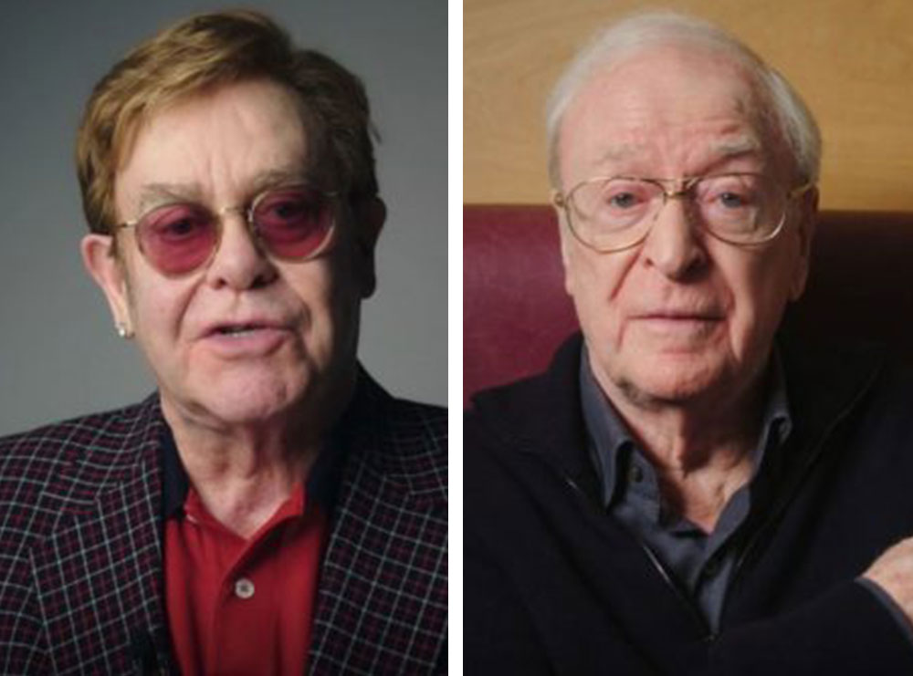 Elton John dhe Michael Caine nuk i kemi parë kurrë në këto kushte që i vuri vaksina
