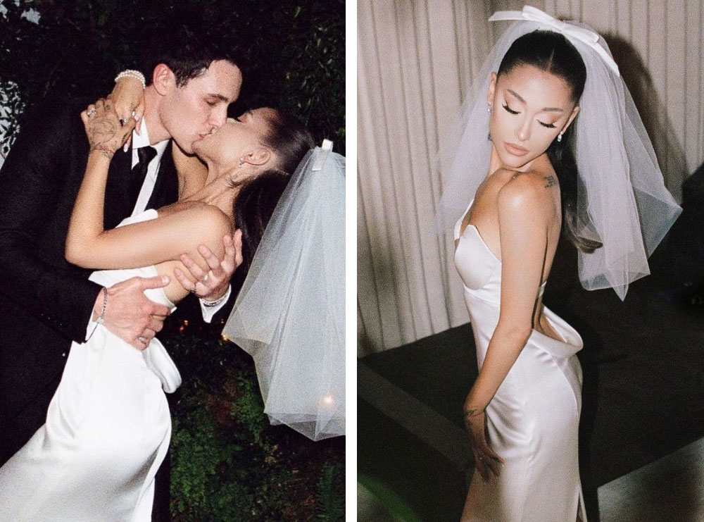 Ariana Grande publikon fotot e dasmës dhe është nusja më e thjeshtë që kemi parë