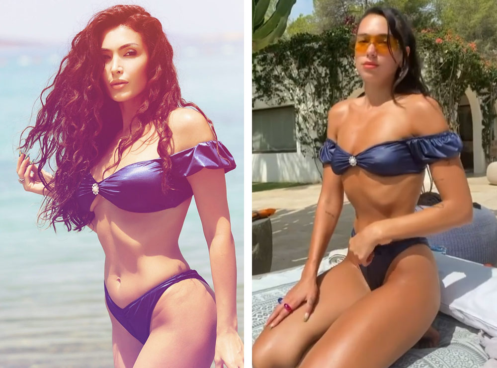 (FOTO) Dua Lipa dhe Nora Istrefi veshin të njëjtat bikini gjatë pushimeve