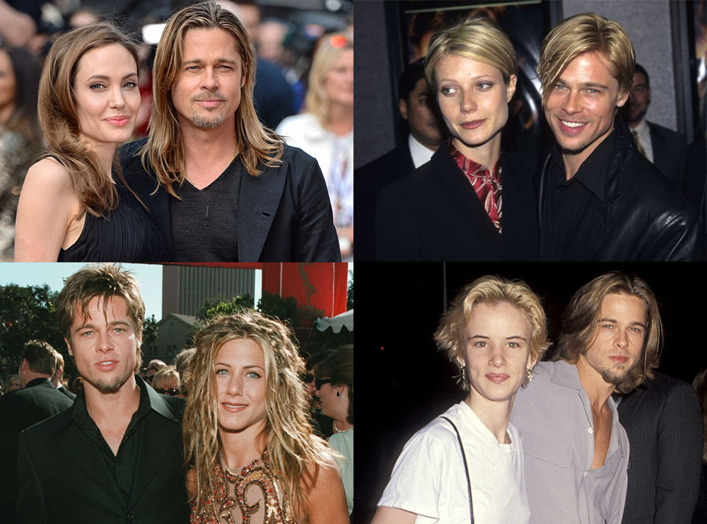 Përse Brad Pitt kishte gjithnjë ngjashmëri me femrat që kishte në krah