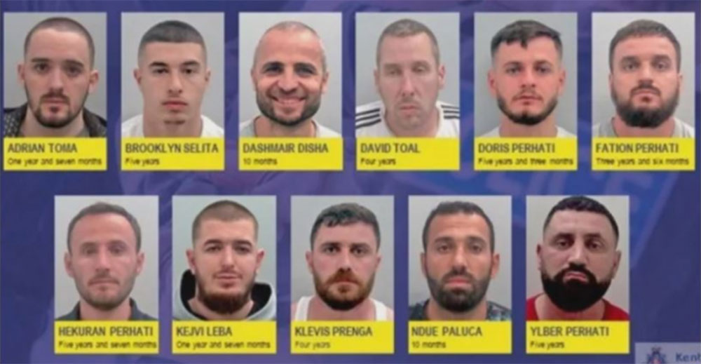 Angli/ Kush janë 11 shqiptarët e “shtëpive të barit” që u dënuan me 37 vite burg