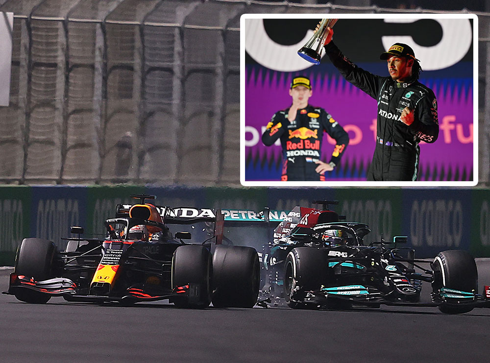 F1/ Kaos në GP e Arabisë, Hamilton fiton ‘ndeshjen’ me Verstappen: barazim botëror një garë nga fundi