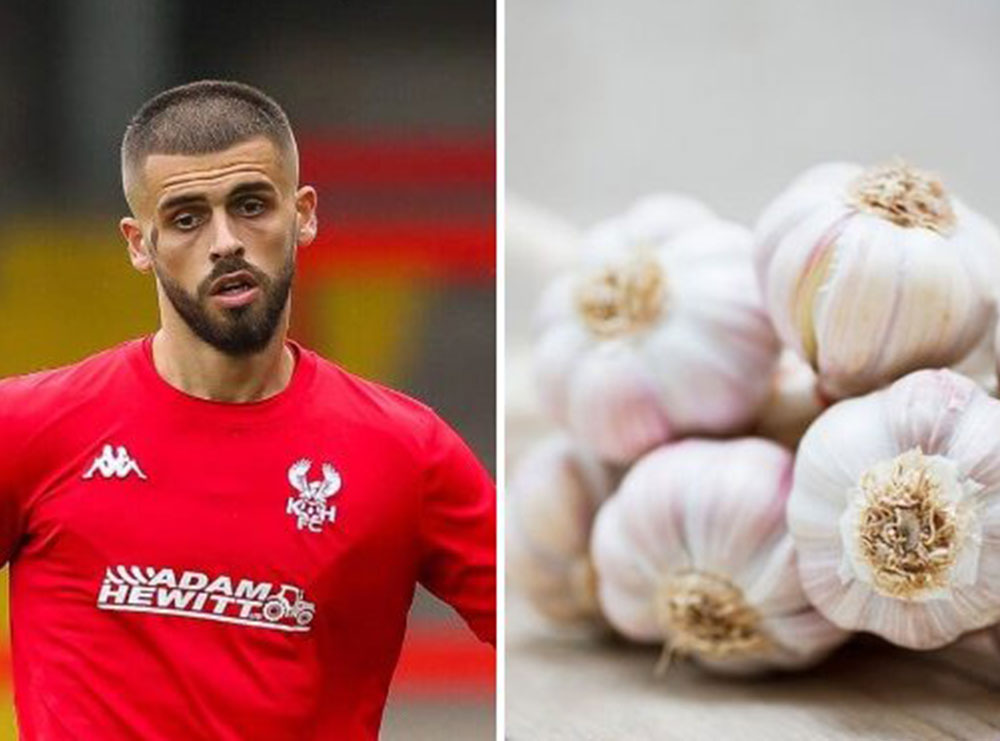 Futbollisti shqiptar lë nam në Angli, shkon me hudhër në çorape