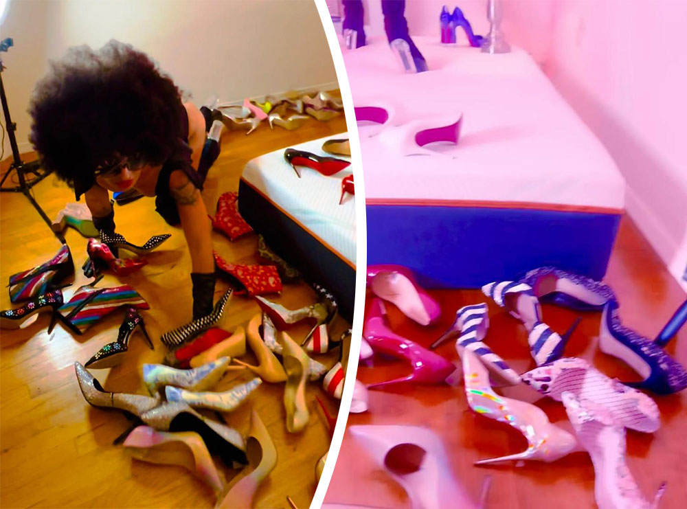 Fotosesioni provokues i Elton Ilirjanit, biznesmeni prezanton koleksionin e këpucëve dhe ironizon homofobët