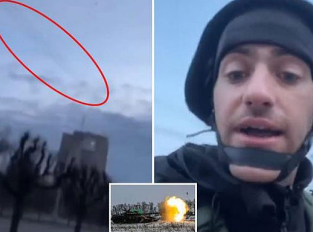 Video/ “Oh dreq…”! Momenti kur reporterit i “fluturon” raketa mbi kokë, teksa raporton nga Ukraina