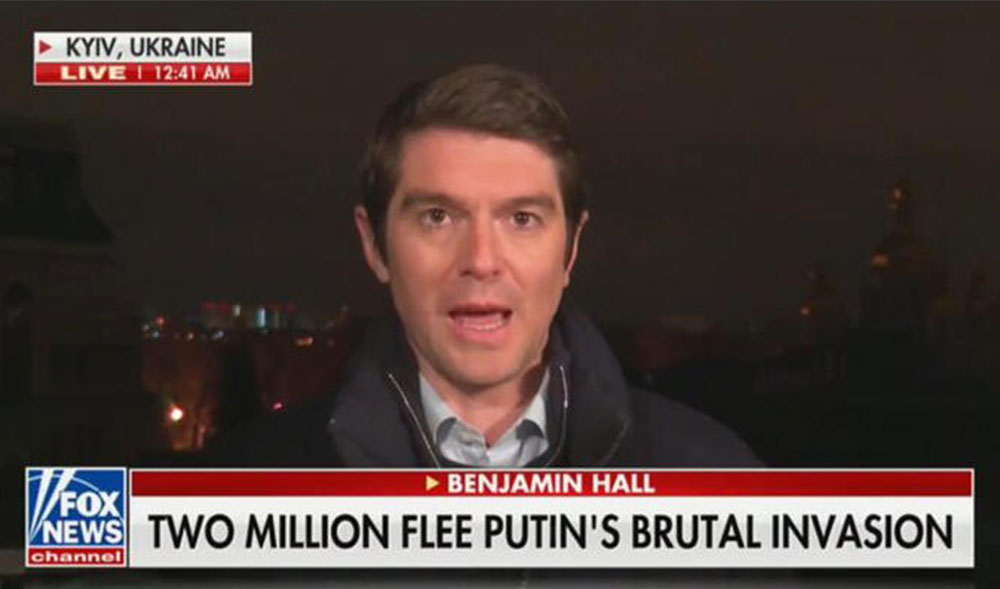 Plagoset rëndë gazetari i Fox News në Kiev