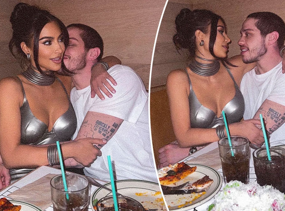 Kim Kardashian ndan fotot romantike nga darka me Pete Davdison