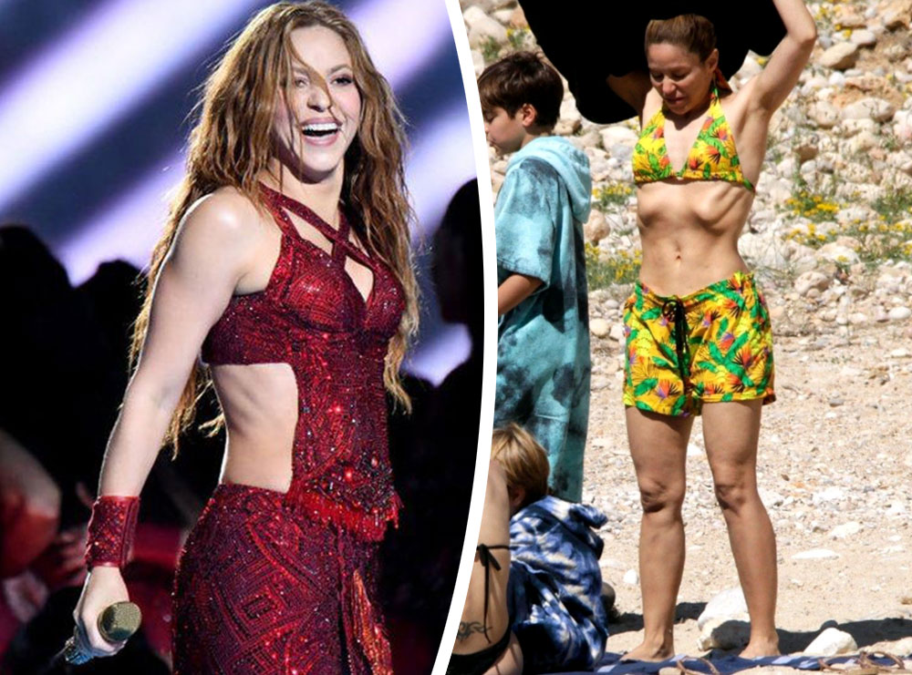 Shakira nuk njihet në plazh: Si u fotografua këngëtarja!