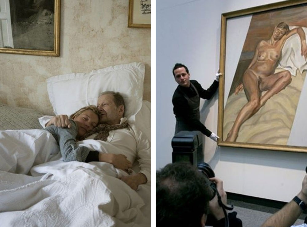 Kate Moss, në një film ku tregon marrëdhënien e saj me piktorin Lucian Freud