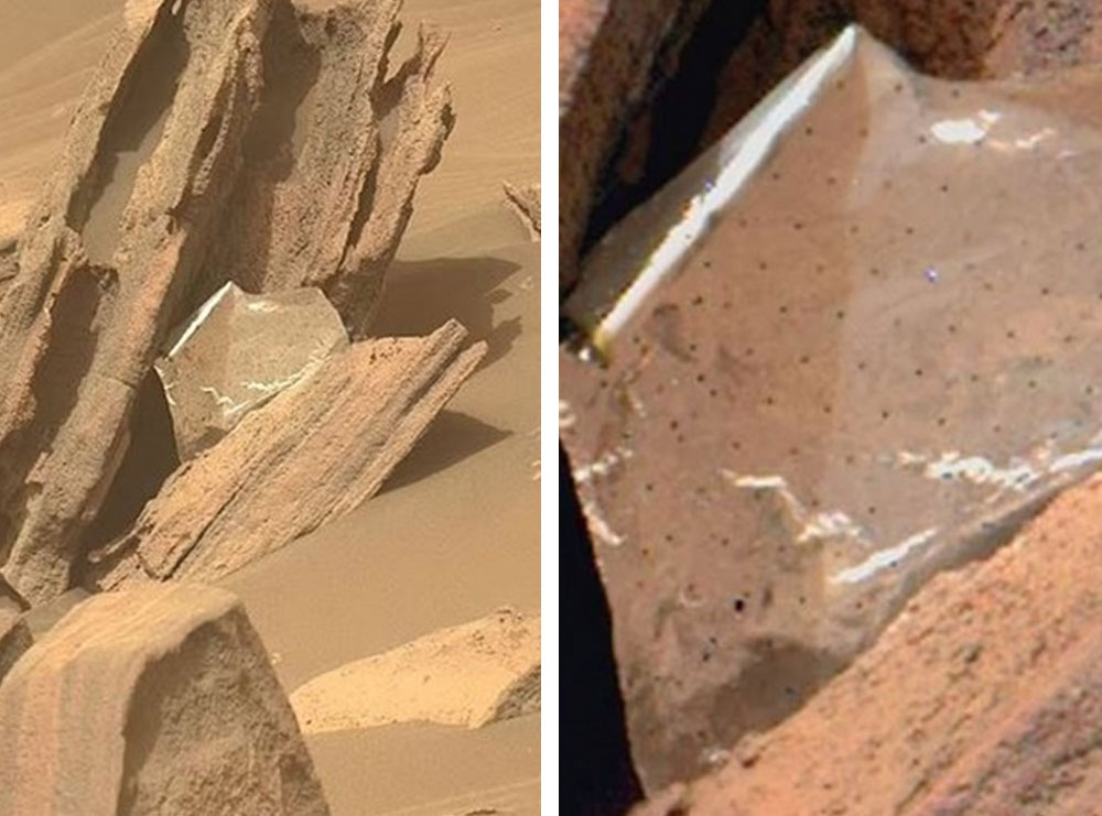 NASA kap pamjet e pazakonta: Një batanije termike në Mars