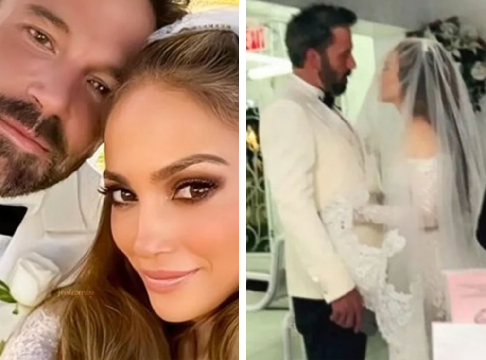 Jennfer Lopez martohet fshehurazi me Ben Affleck, fotot dhe videot nga dasma surprizë