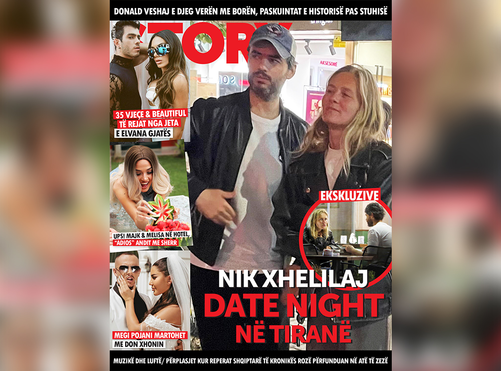 EKSKLUZIVE/ Nik Xhelilaj “Date Night” në Tiranë, kush është biondja në krah të aktorit të famshëm shqiptar