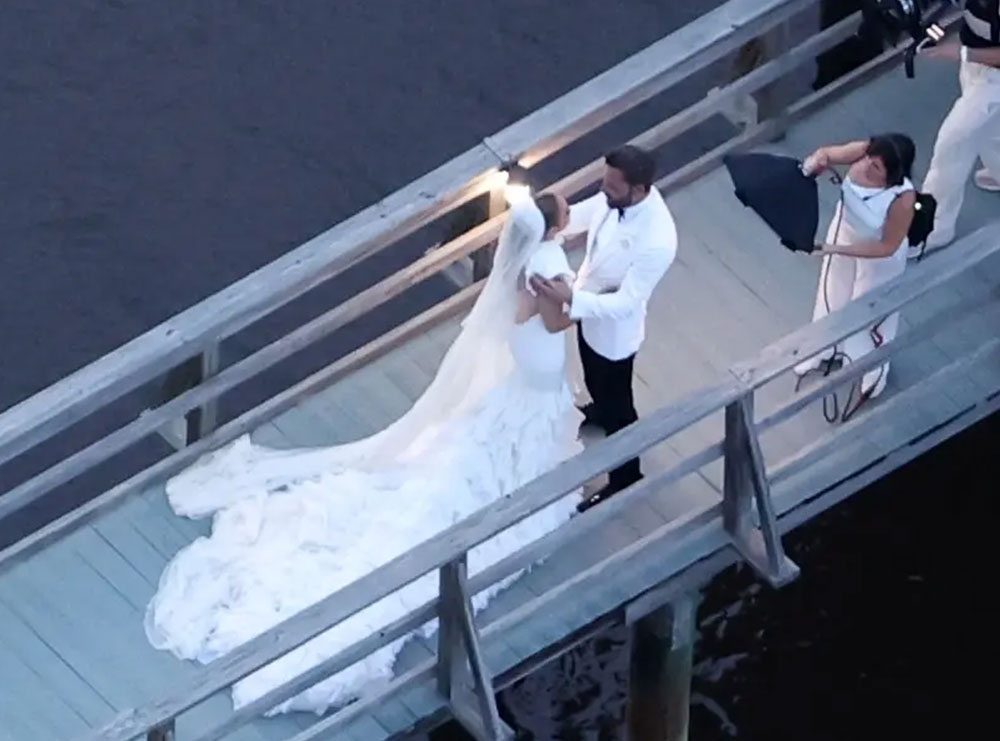 Shihni pamjet e ceremonisë të martesës së Jennifer Lopez dhe Ben Affleck