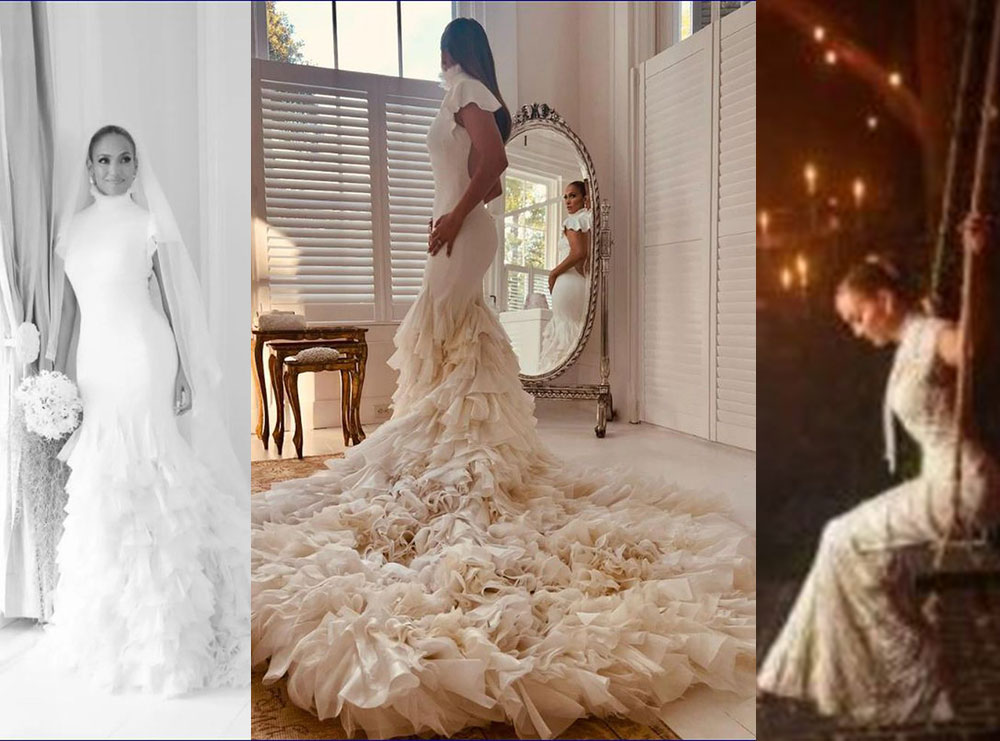 Shihni 3 fustanet mahnitëse që J.Lo veshi në dasmë