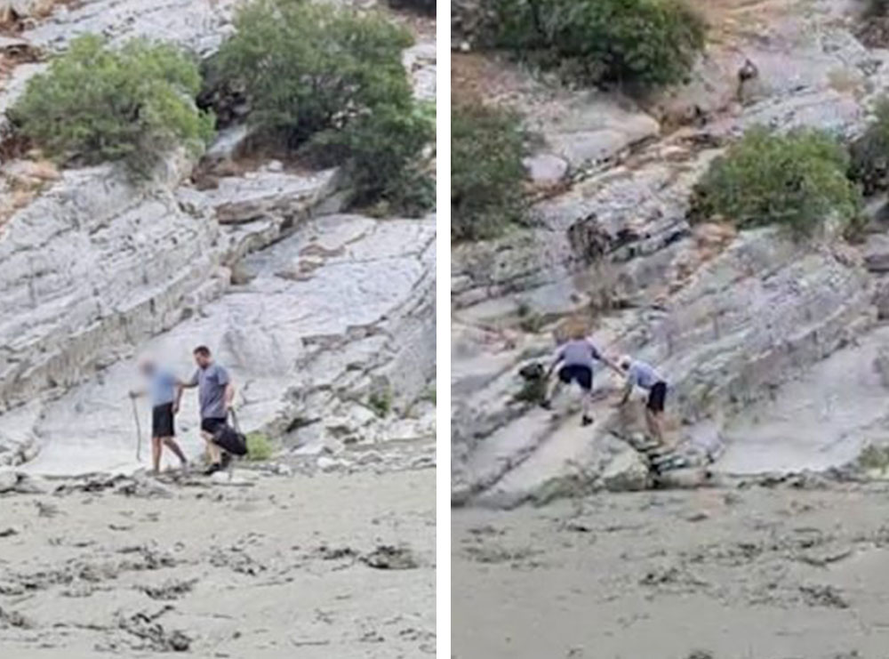 Dy turistë francezë bllokohen në kanionet e Langaricës në Përmet