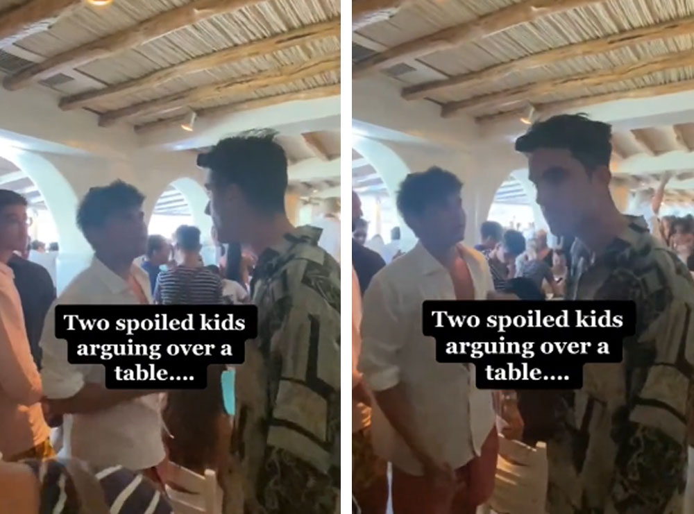 VIDEO/ Sherri viral mes dy fëmijëve të pasur në Mykonos: Unë shpenzoj më shumë se ti