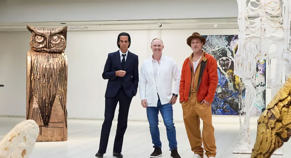 Skulpturat e Brad Pitt, tashmë në një ekspozitë arti