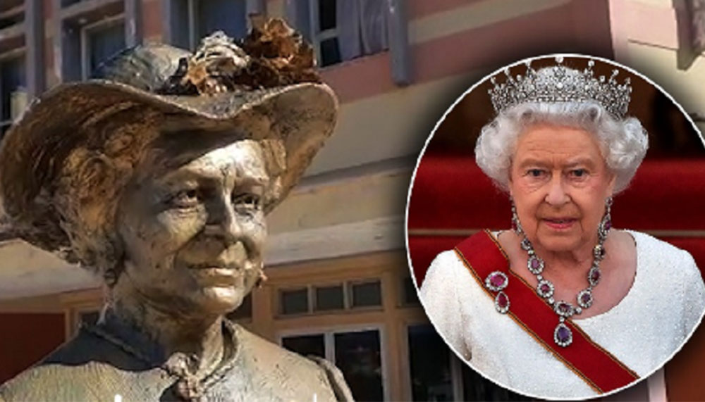 Policia e Kukësit heq bustin e Mbretëreshës Elisabetë nga sheshi