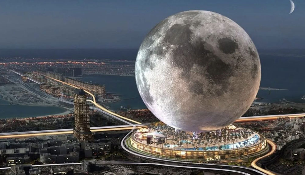 Resort në formë Hëne prej 5 miliardë dollarësh në Dubai. Coming soon