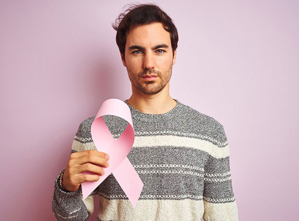 Tetori Rozë: Shenjat e kancerit të gjirit te burrat