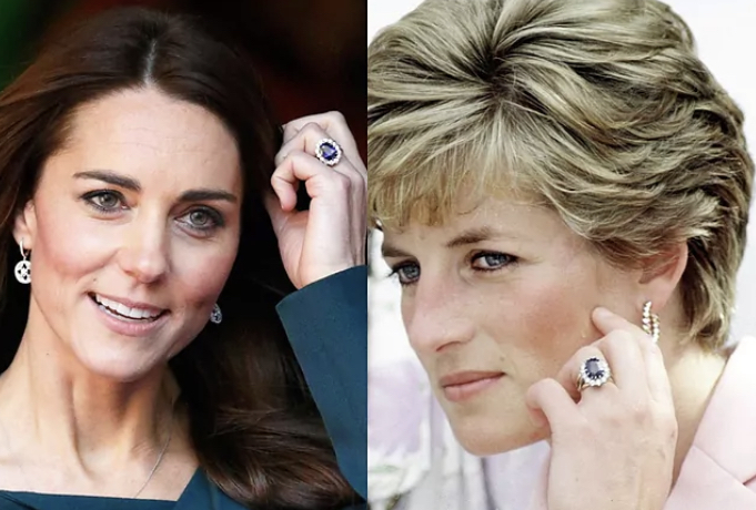 Si e mori Kate Middleton unazën e fejesës prej safiri të Princeshës Diana?