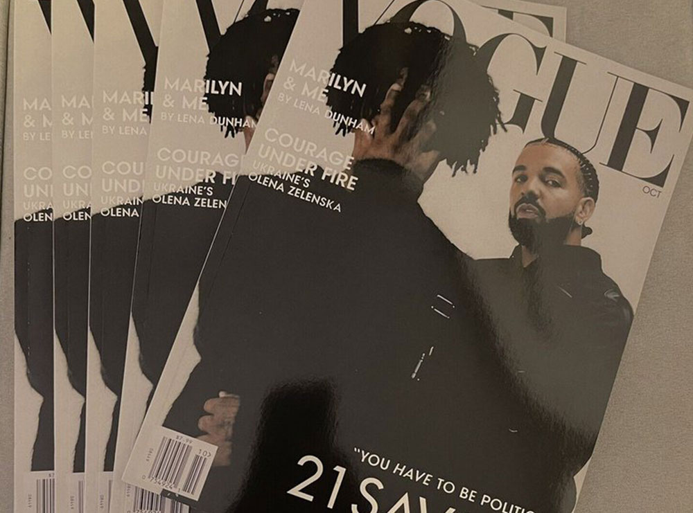 Drake dhe 21 Savage paditen nga Vogue