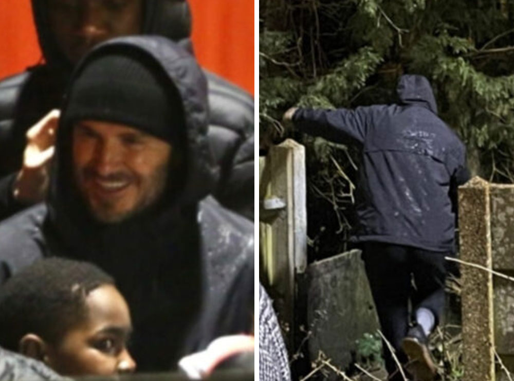 Ishte futur i maskuar: David Beckham detyrohet të ikë mes shkurreve në ditën e debutimit të djalit të tij Romeo