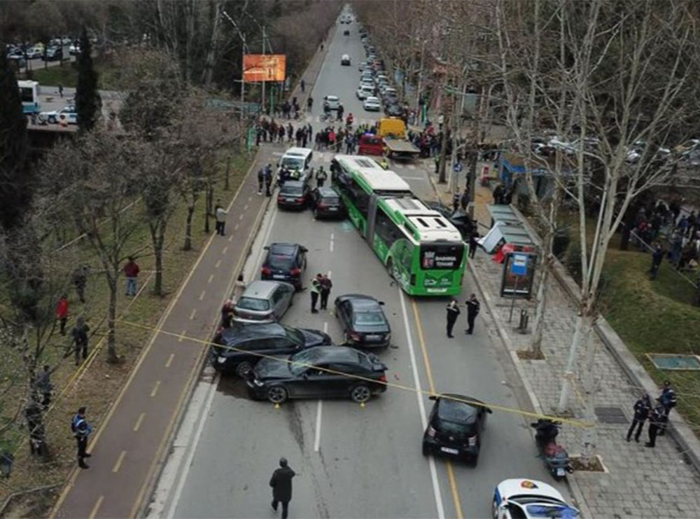 Aksidenti me 9 të plagosur, arrestohet shoferi i autobusit të Unazës