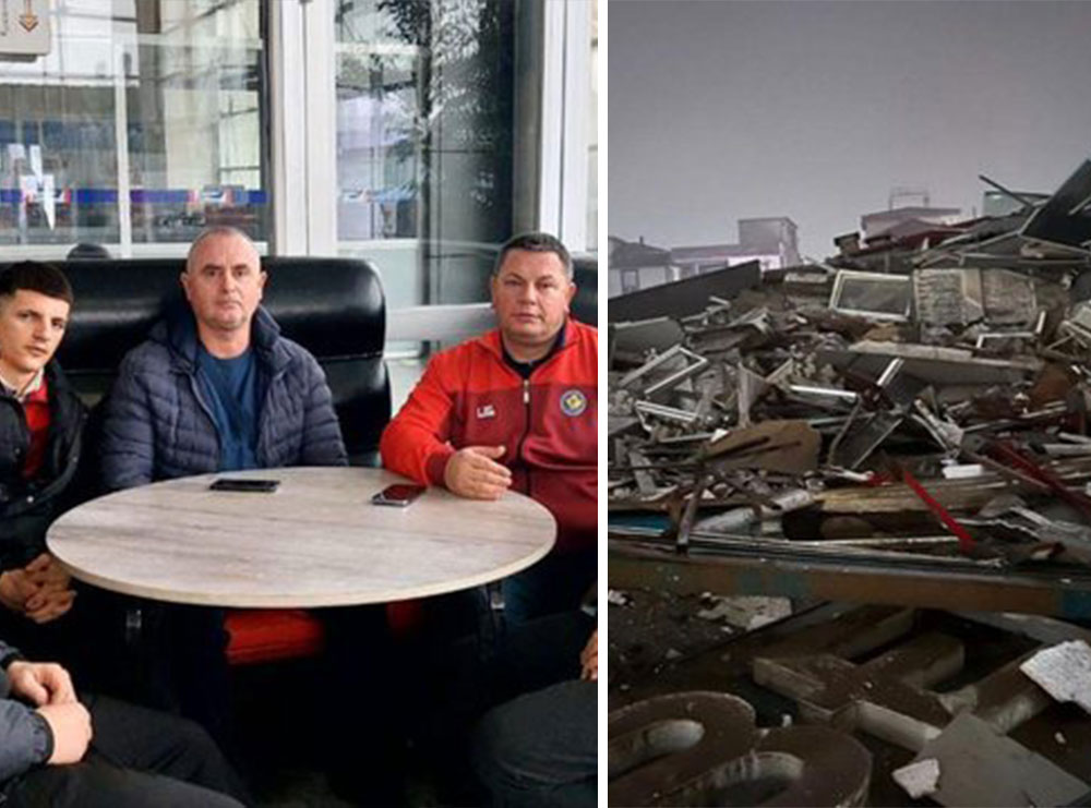 Ekipi i mundjes i Kosovës i shpëton mrekullisht tërmetit në Turqi: Vetëm hoteli ynë mbeti në këmbë