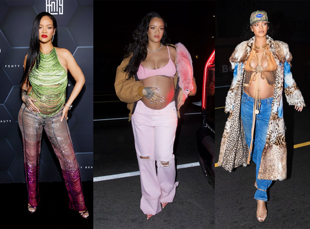 Në nder të ditëlindjes së 35-të, ju paraqesim me evolucionin e modës gjatë shtatzanisë së Rihanna-s!