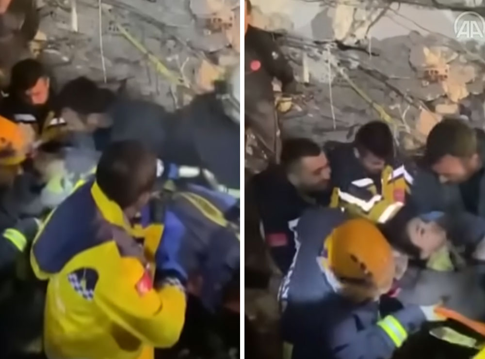 Vajza 10-vjeçare turke nxirret e gjallë nga rrënojat 90 orë pas tërmetit, gëzim dhe duartrokitje (Video)
